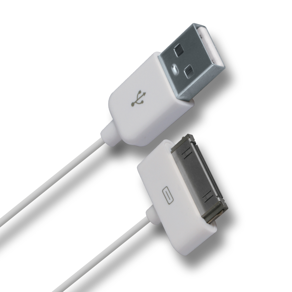iPhone USB Data Sync Charging Cable 1M - Click Image to Close